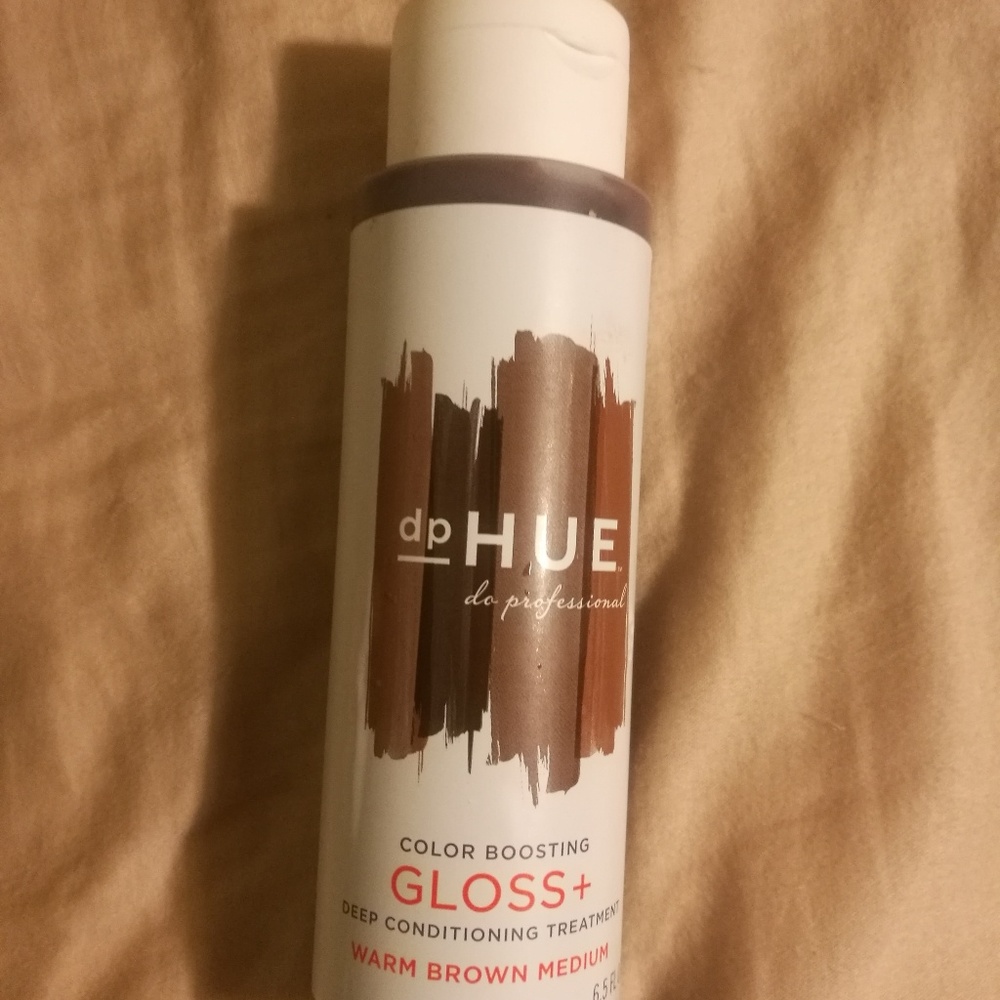 DpHue color boosting gloss (warm brown)